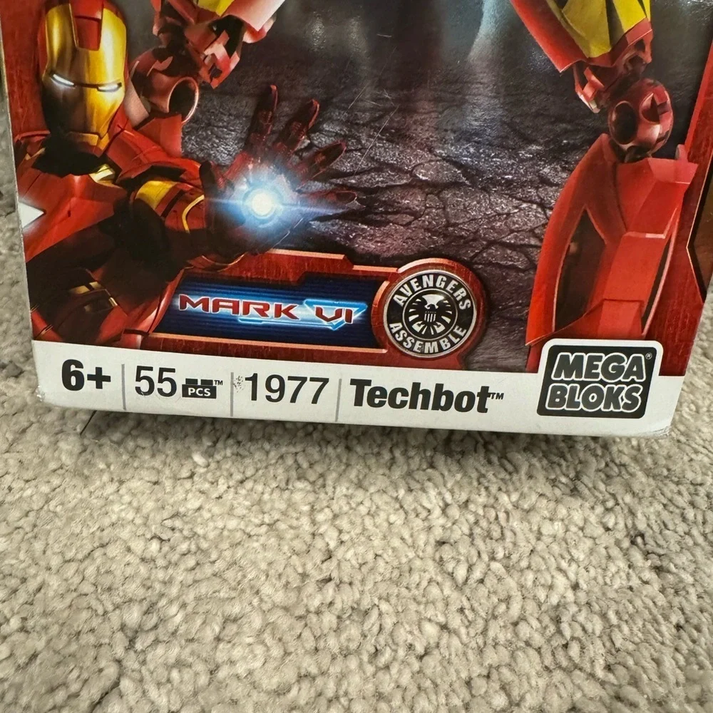 Mega Bloks Iton Man 2 1977 Mark VI Techbot